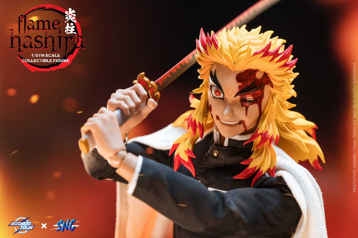 Pedido Figura Flame Hashira marca Soosootoys x SNC SC-001 escala 1/6