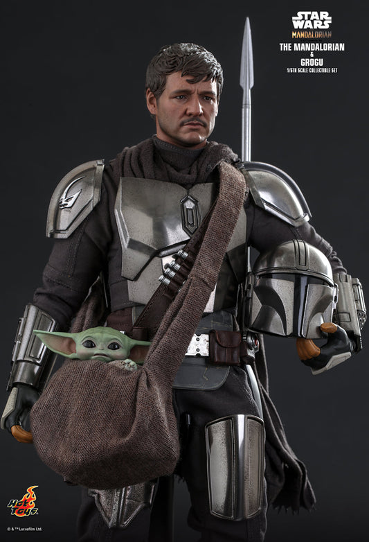 Pedido Figura The Mandalorian™ & Grogu™ (Normal version) - Star Wars: The Mandalorian marca Hot Toys TMS051 escala 1/6