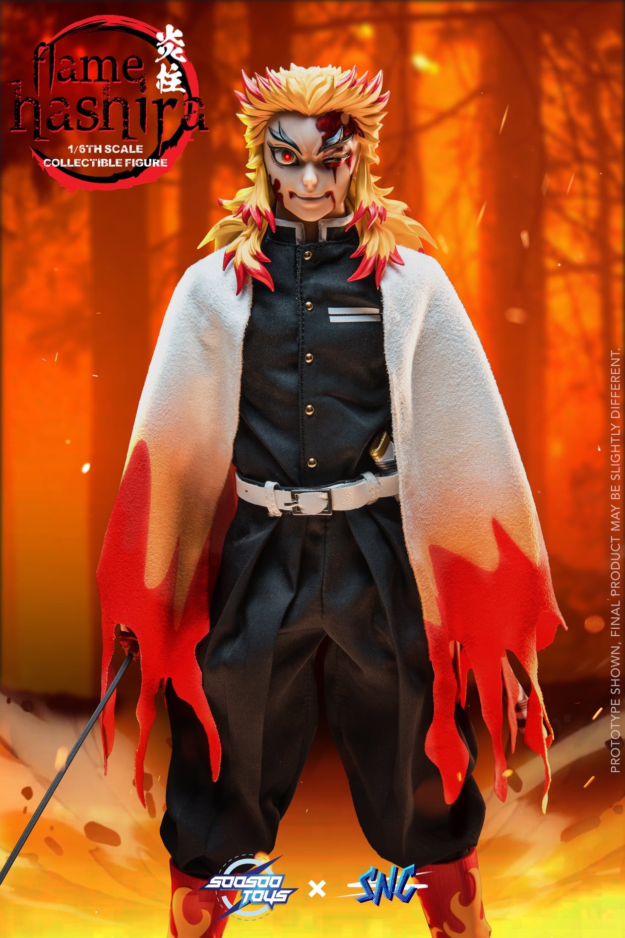 Pedido Figura Flame Hashira marca Soosootoys x SNC SC-001 escala 1/6