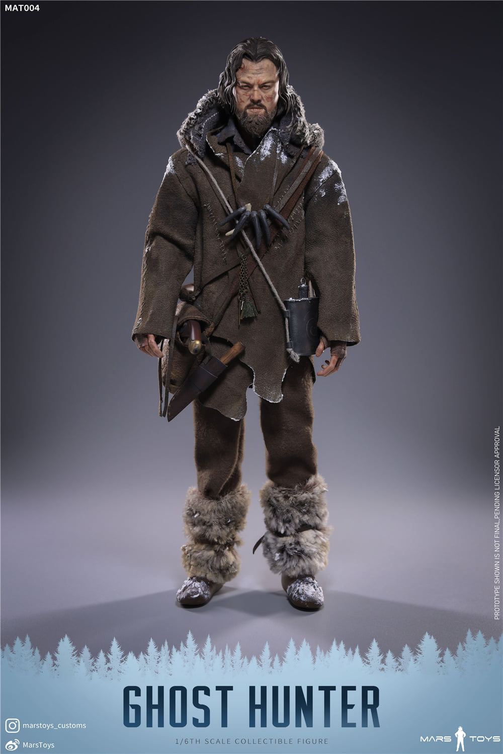 Preventa Figura Ghost Hunter marca Mars Toys MAT004 escala 1/6