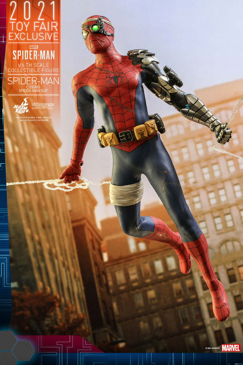Pedido Figura Spider-Man (Cyborg Spider-Man Suit) TOY FAIR EXCLUSIVE marca Hot Toys VGM51 escala 1/6