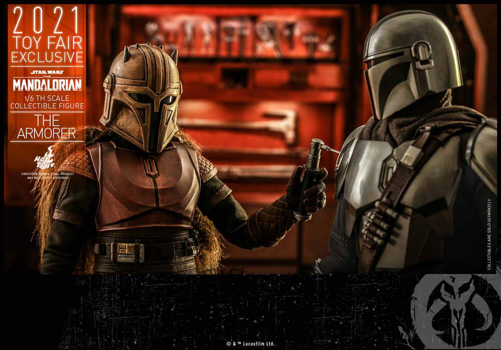 Pedido Figura The Armorer - Star Wars: The Mandalorian (Toy Fair Exclusive) marca Hot Toys TMS044 escala 1/6