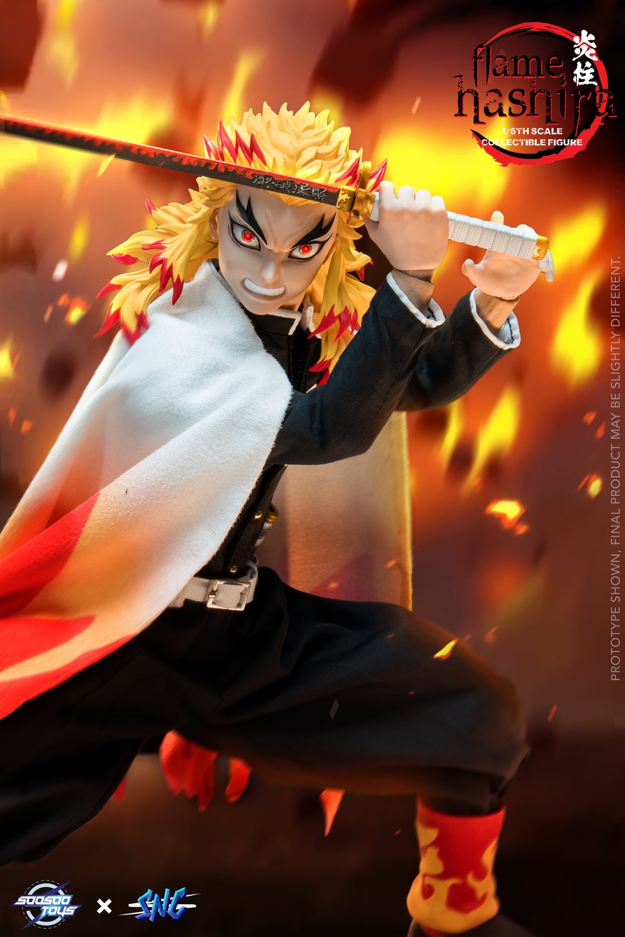 Pedido Figura Flame Hashira marca Soosootoys x SNC SC-001 escala 1/6