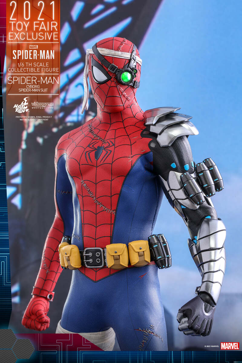 Pedido Figura Spider-Man (Cyborg Spider-Man Suit) TOY FAIR EXCLUSIVE marca Hot Toys VGM51 escala 1/6