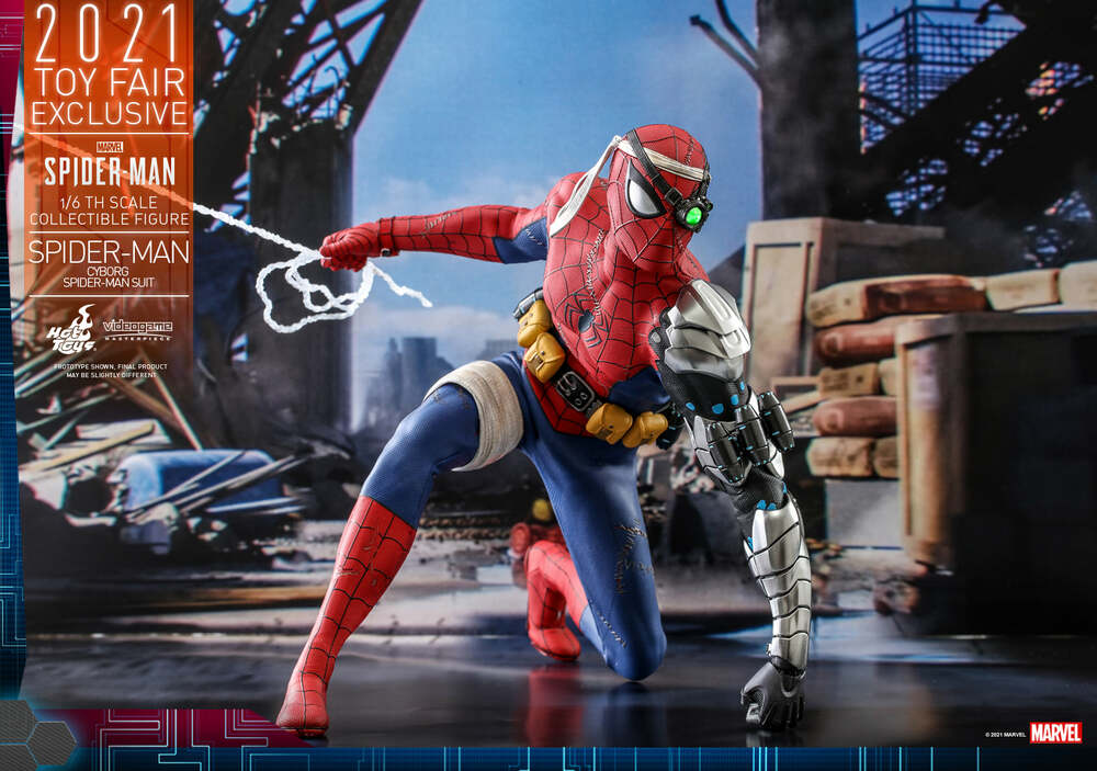 Pedido Figura Spider-Man (Cyborg Spider-Man Suit) TOY FAIR EXCLUSIVE marca Hot Toys VGM51 escala 1/6