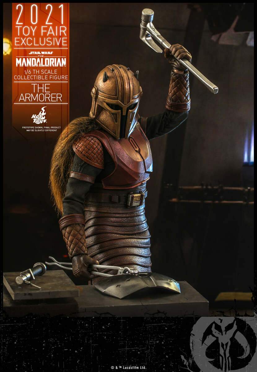 Pedido Figura The Armorer - Star Wars: The Mandalorian (Toy Fair Exclusive) marca Hot Toys TMS044 escala 1/6