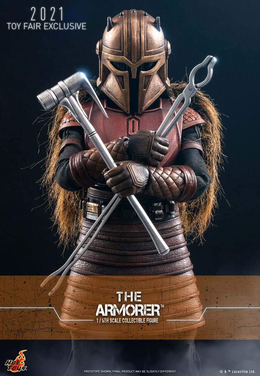 Pedido Figura The Armorer - Star Wars: The Mandalorian (Toy Fair Exclusive) marca Hot Toys TMS044 escala 1/6