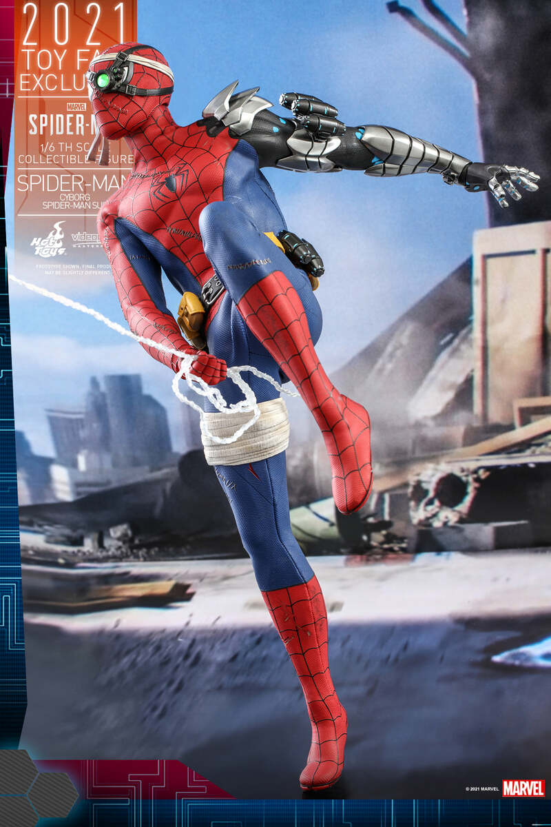 Pedido Figura Spider-Man (Cyborg Spider-Man Suit) TOY FAIR EXCLUSIVE marca Hot Toys VGM51 escala 1/6