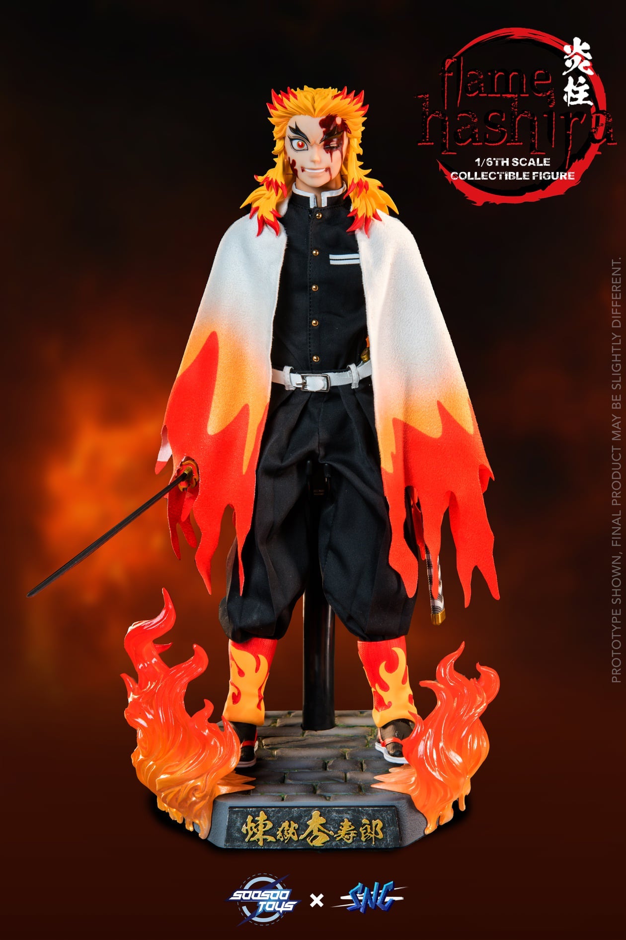 Pedido Figura Flame Hashira marca Soosootoys x SNC SC-001 escala 1/6