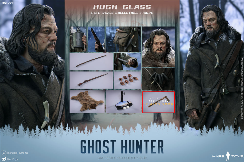 Preventa Figura Ghost Hunter marca Mars Toys MAT004 escala 1/6