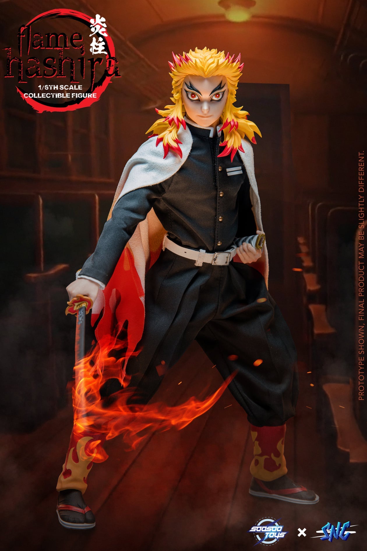 Pedido Figura Flame Hashira marca Soosootoys x SNC SC-001 escala 1/6