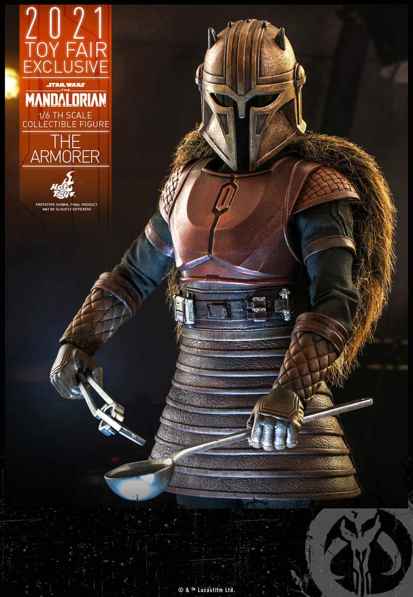 Pedido Figura The Armorer - Star Wars: The Mandalorian (Toy Fair Exclusive) marca Hot Toys TMS044 escala 1/6
