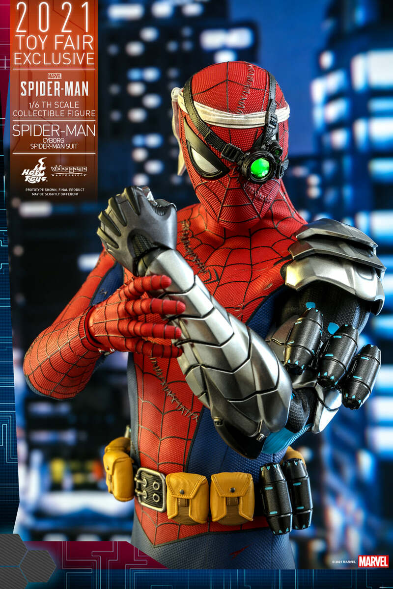 Pedido Figura Spider-Man (Cyborg Spider-Man Suit) TOY FAIR EXCLUSIVE marca Hot Toys VGM51 escala 1/6