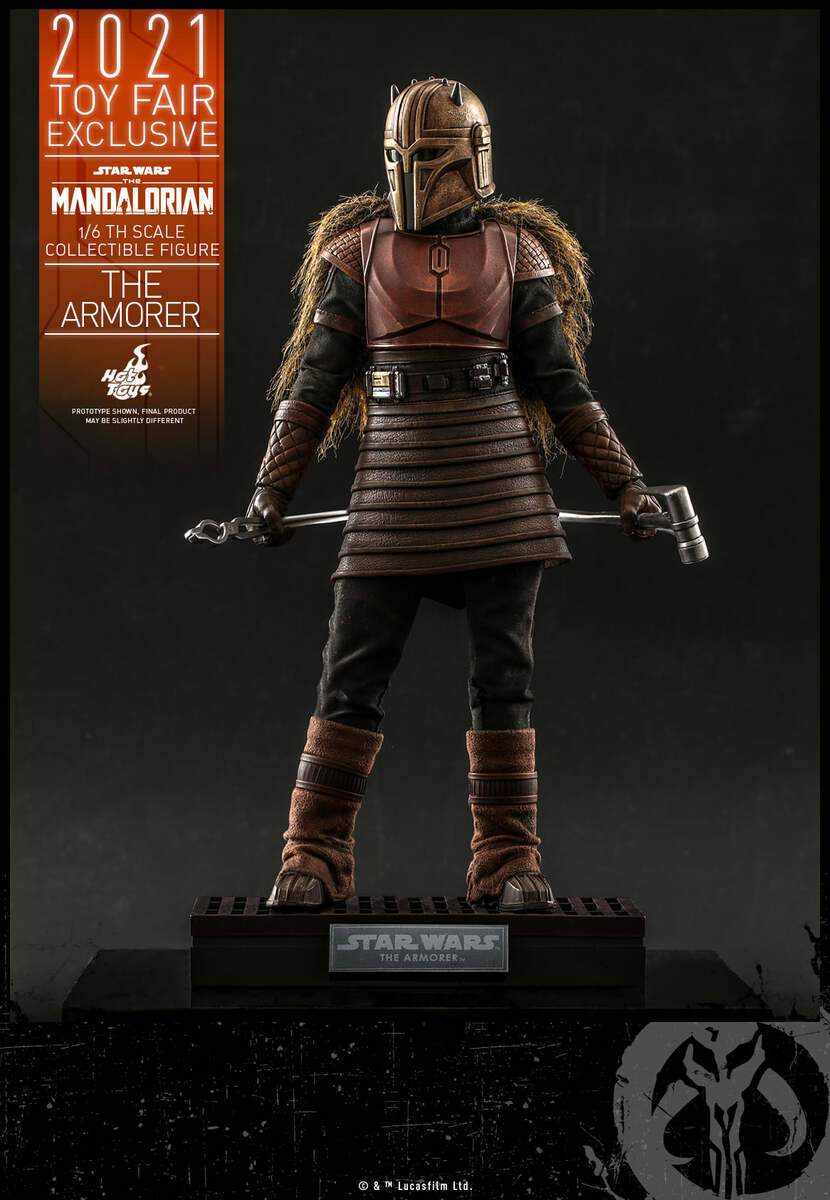 Pedido Figura The Armorer - Star Wars: The Mandalorian (Toy Fair Exclusive) marca Hot Toys TMS044 escala 1/6