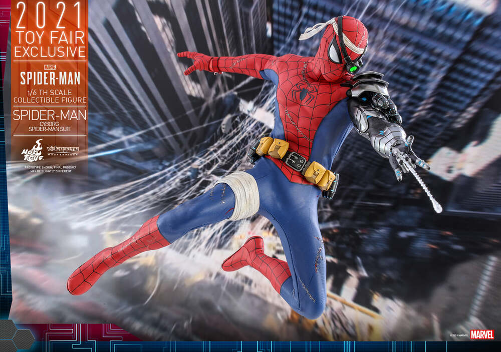 Pedido Figura Spider-Man (Cyborg Spider-Man Suit) TOY FAIR EXCLUSIVE marca Hot Toys VGM51 escala 1/6
