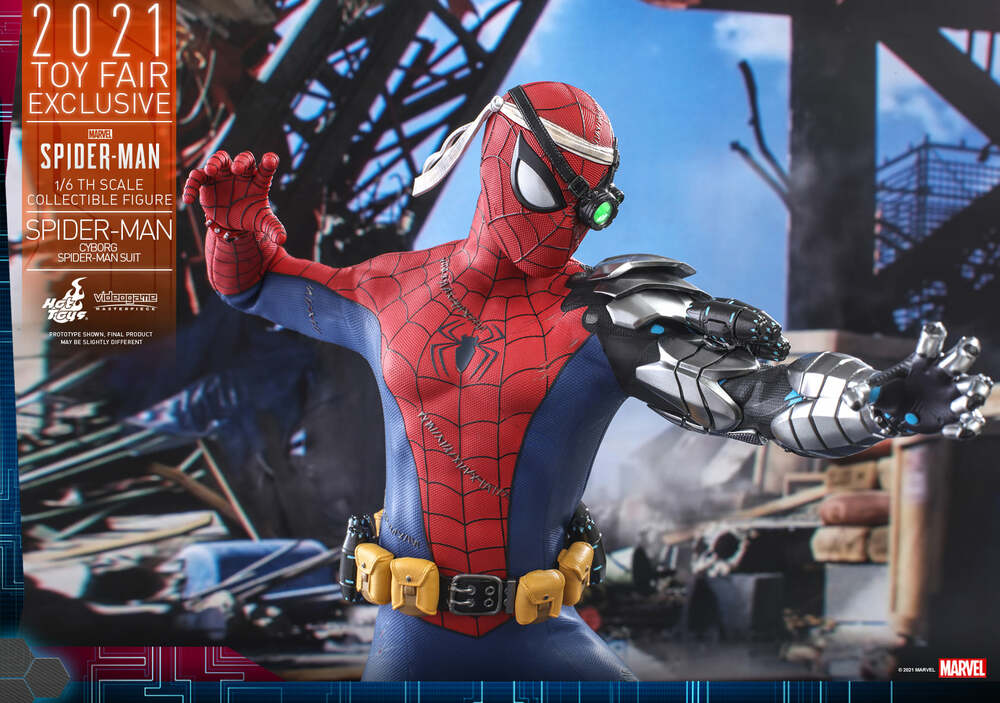 Pedido Figura Spider-Man (Cyborg Spider-Man Suit) TOY FAIR EXCLUSIVE marca Hot Toys VGM51 escala 1/6