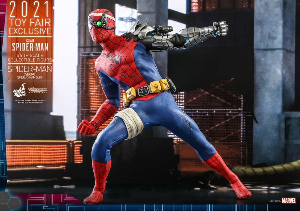 Pedido Figura Spider-Man (Cyborg Spider-Man Suit) TOY FAIR EXCLUSIVE marca Hot Toys VGM51 escala 1/6