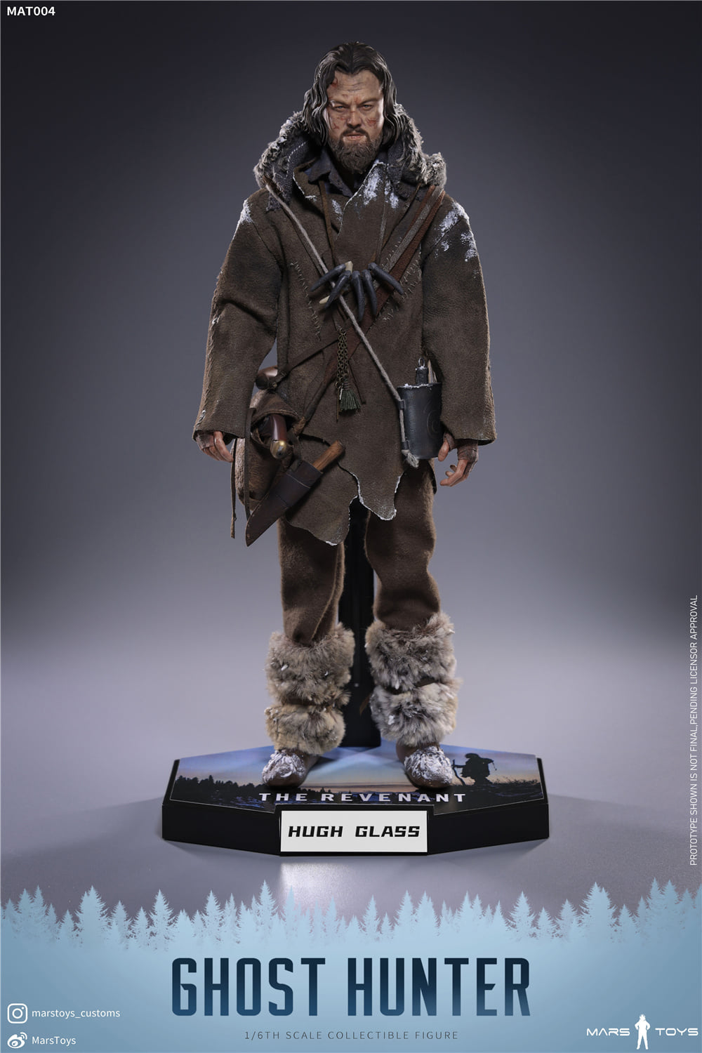 Preventa Figura Ghost Hunter marca Mars Toys MAT004 escala 1/6