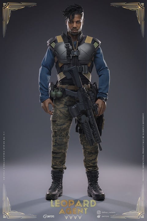 Pedido Figura Leopard Agent marca Daftoys F018 escala 1/6