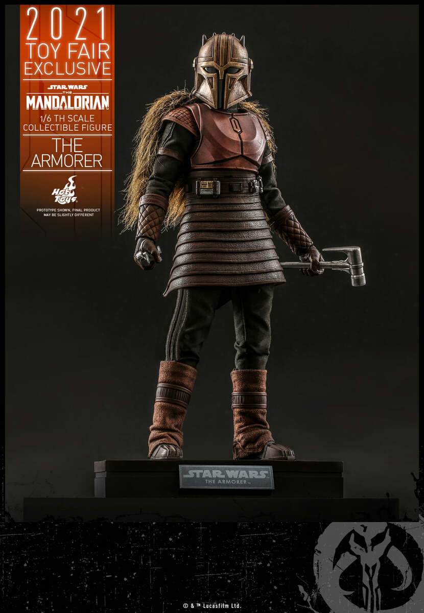 Pedido Figura The Armorer - Star Wars: The Mandalorian (Toy Fair Exclusive) marca Hot Toys TMS044 escala 1/6