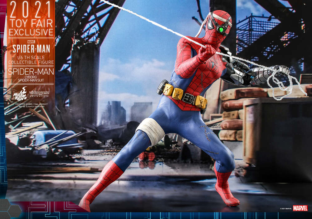 Pedido Figura Spider-Man (Cyborg Spider-Man Suit) TOY FAIR EXCLUSIVE marca Hot Toys VGM51 escala 1/6