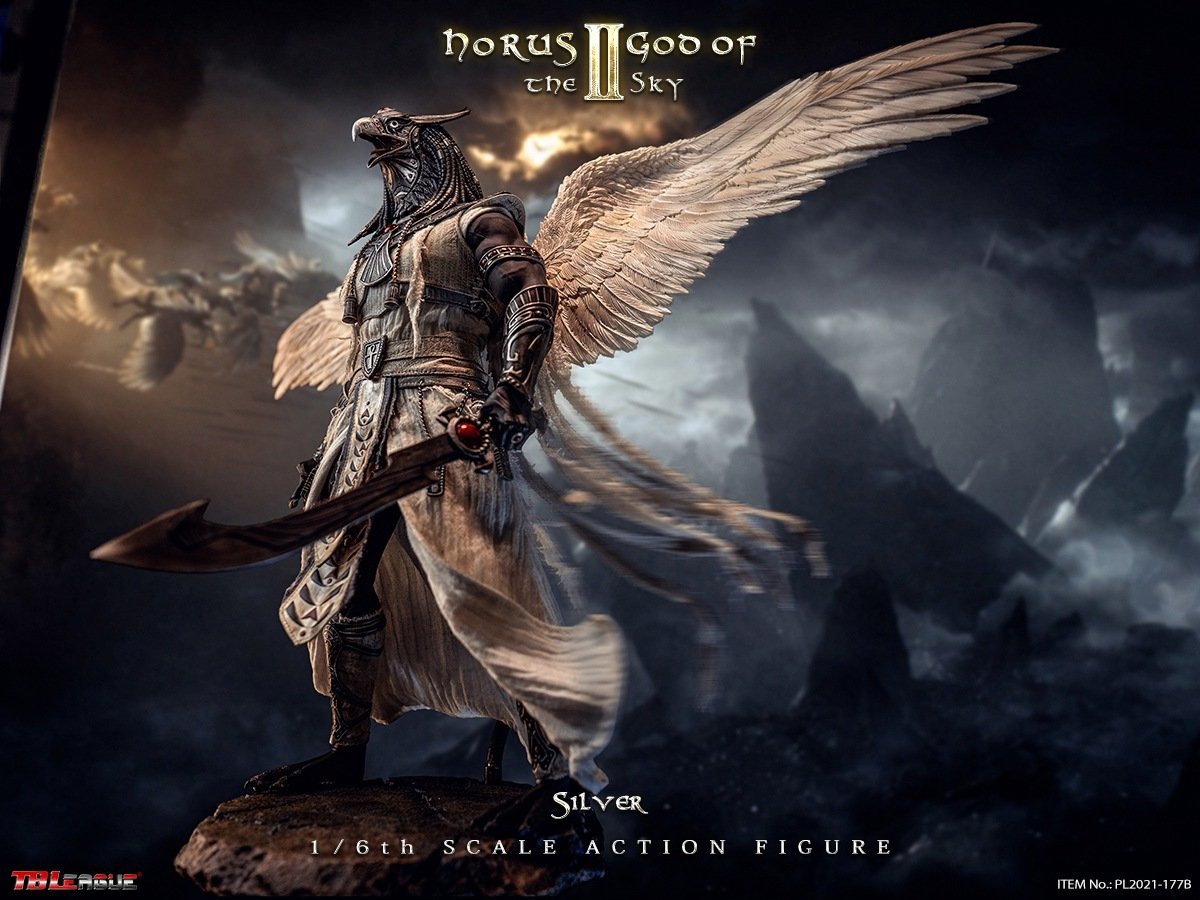 Pedido Figura Horus II God of the Sky (Silver Version) marca TBLeague PL2021-177B escala 1/6