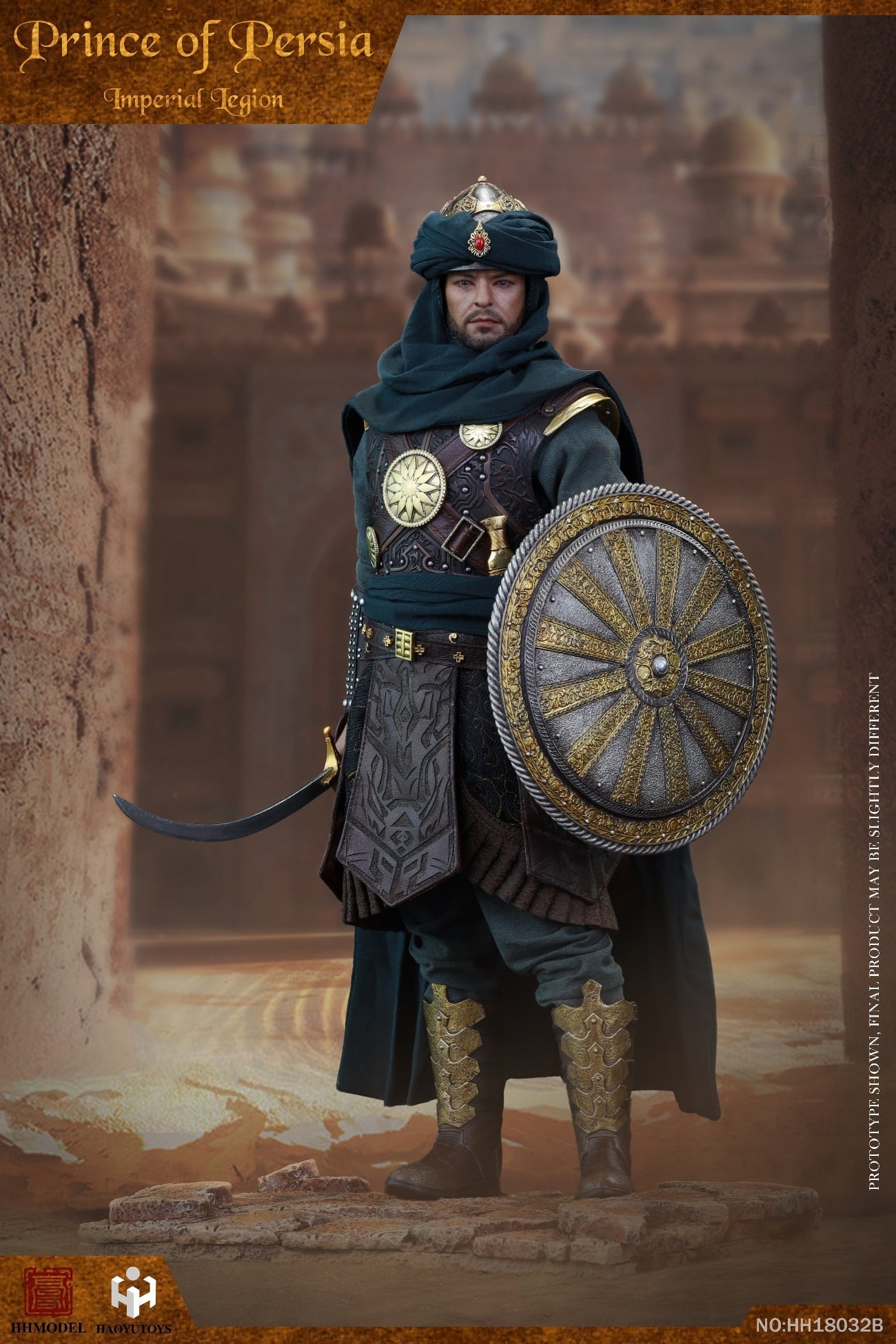Pedido Figura Prince of Persia (2 versiones) marca HaoYuToys HH18032A-B escala 1/6