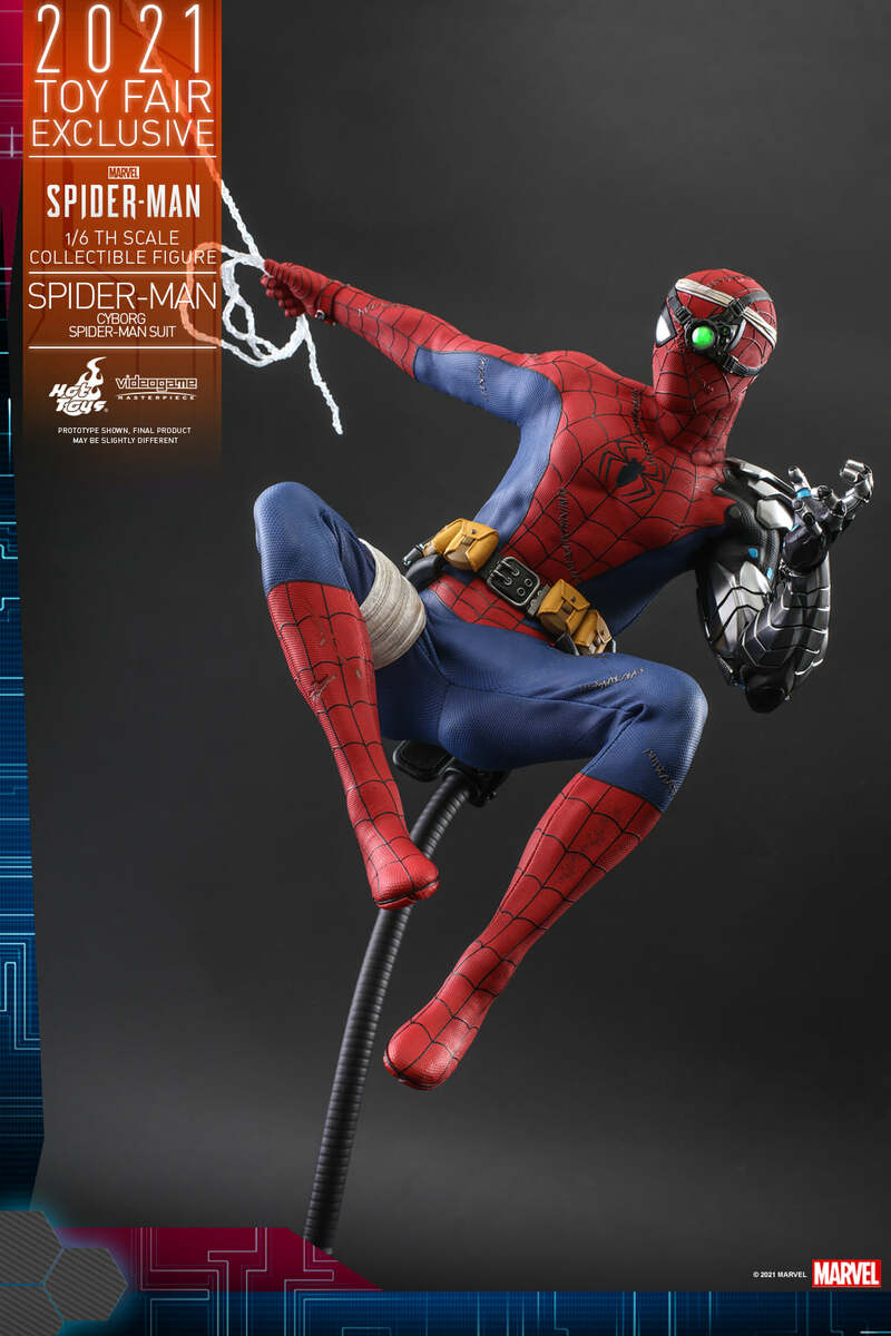 Pedido Figura Spider-Man (Cyborg Spider-Man Suit) TOY FAIR EXCLUSIVE marca Hot Toys VGM51 escala 1/6