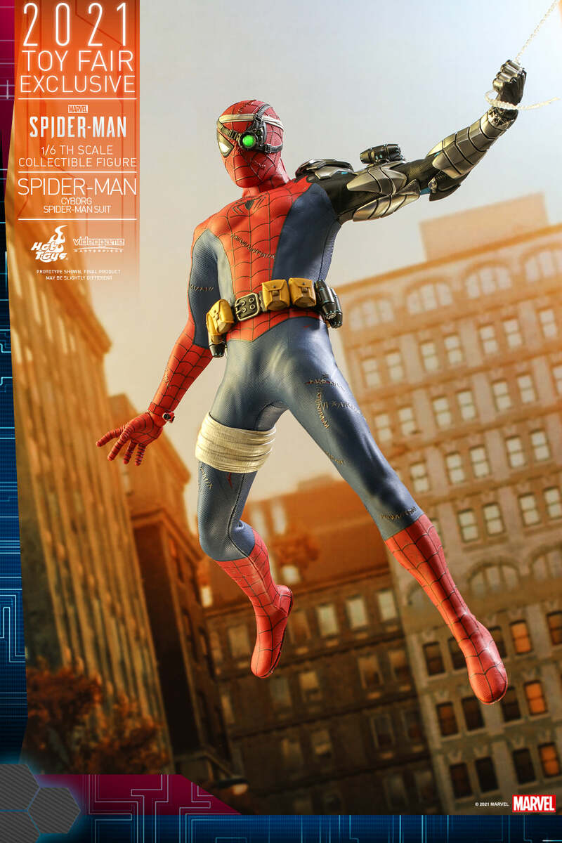Pedido Figura Spider-Man (Cyborg Spider-Man Suit) TOY FAIR EXCLUSIVE marca Hot Toys VGM51 escala 1/6