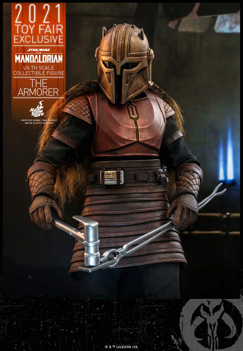 Pedido Figura The Armorer - Star Wars: The Mandalorian (Toy Fair Exclusive) marca Hot Toys TMS044 escala 1/6