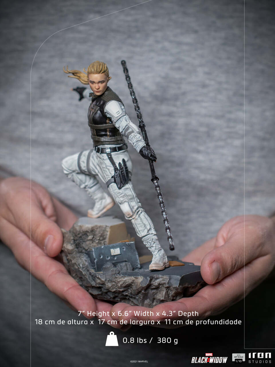 Pedido Estatua Yelena - Black Widow marca Iron Studios BDS escala de arte 1/10