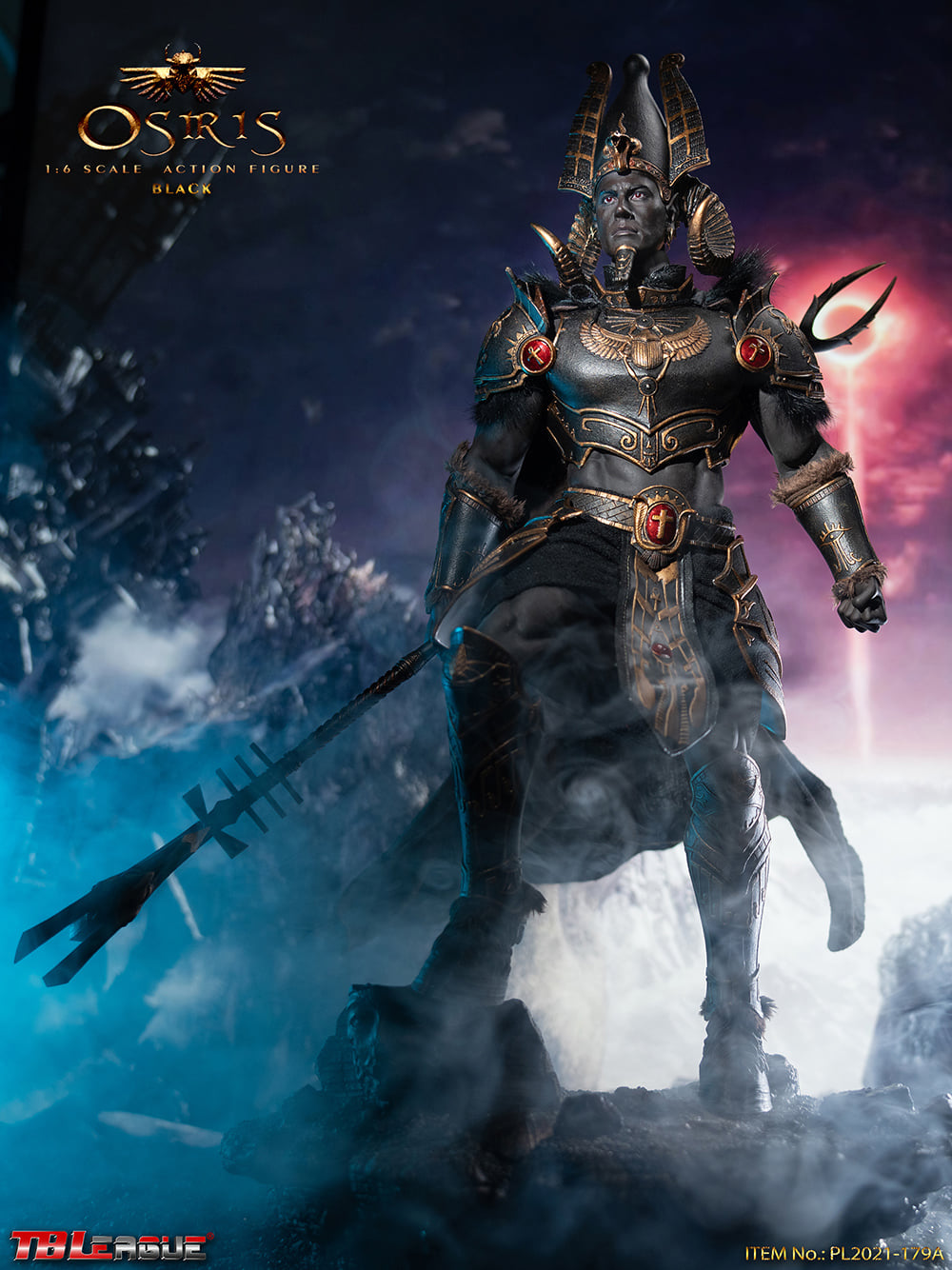 Pedido Figura Osiris (Black version) marca TBLeague PL2021-179A escala 1/6