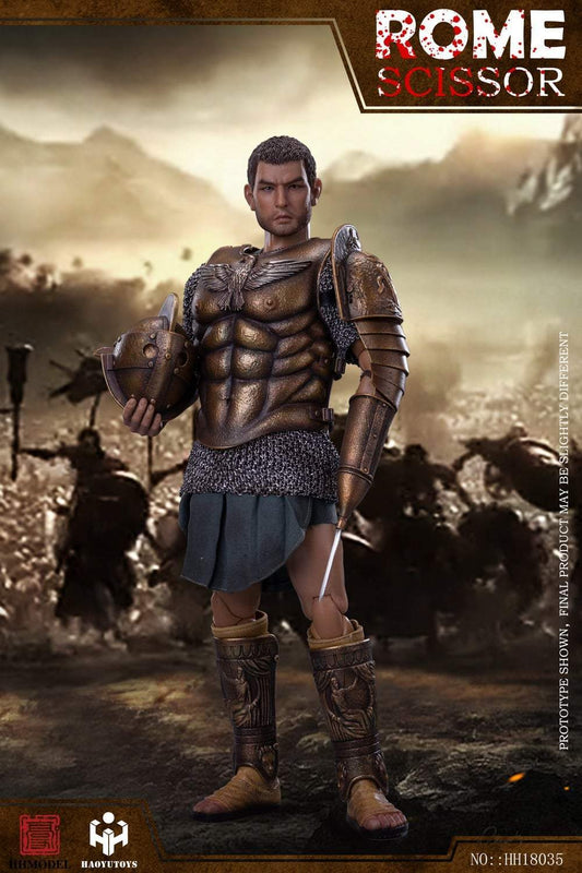 Pedido Figura Imperial Hunting Ground Fighter Scissors (Gold ver.) marca HaoyuToys HH18035 escala 1/6