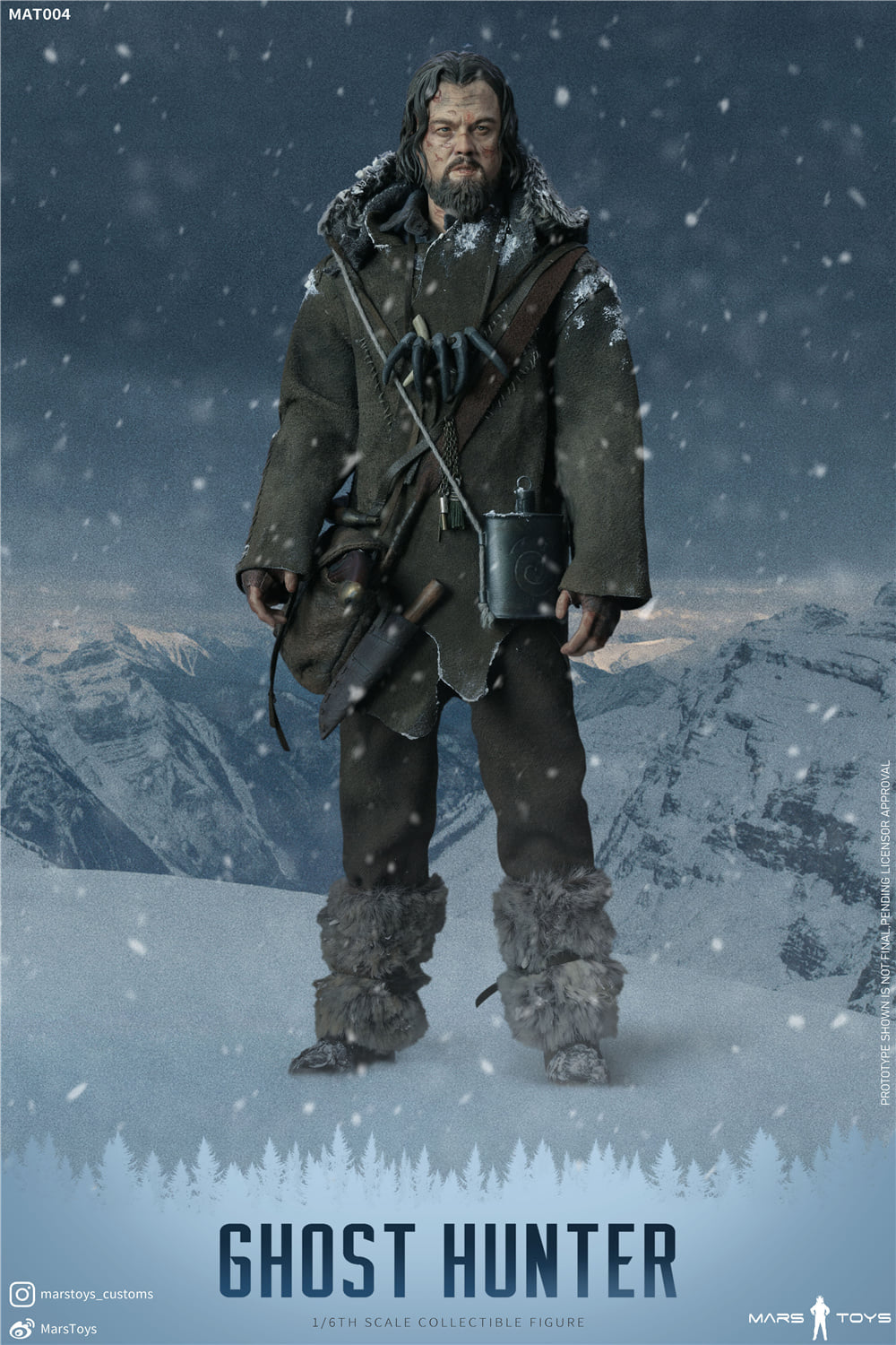 Preventa Figura Ghost Hunter marca Mars Toys MAT004 escala 1/6