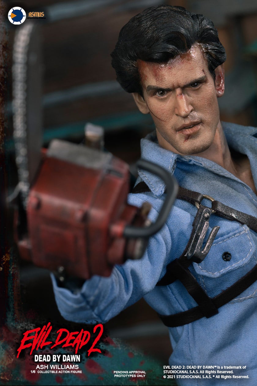 Pedido Figura Ash Williams - Evil Dead II marca Asmus Toys EDA001 escala 1/6