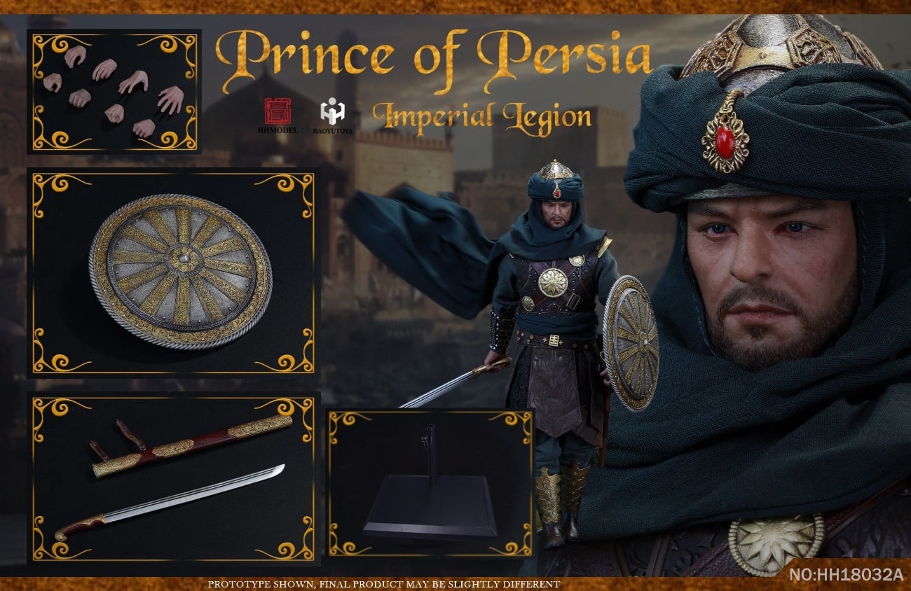 Pedido Figura Prince of Persia (2 versiones) marca HaoYuToys HH18032A-B escala 1/6