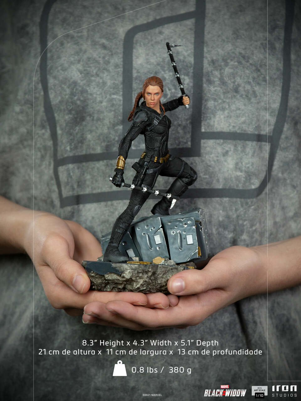 Pedido Estatua Natasha Romanoff - Black Widow - Limited Edition marca Iron Studios BDS escala de arte 1/10