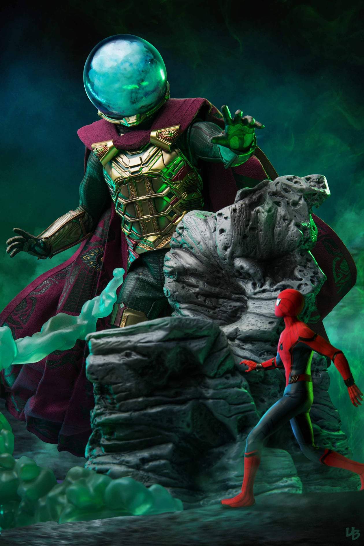 Pedido Figura Mysterio - Spider-Man: Far From Home marca Hot Toys MMS556 escala 1/6
