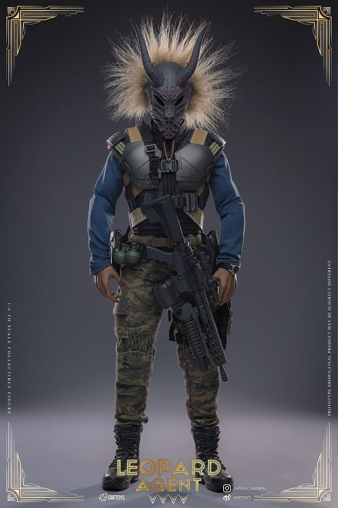 Pedido Figura Leopard Agent marca Daftoys F018 escala 1/6