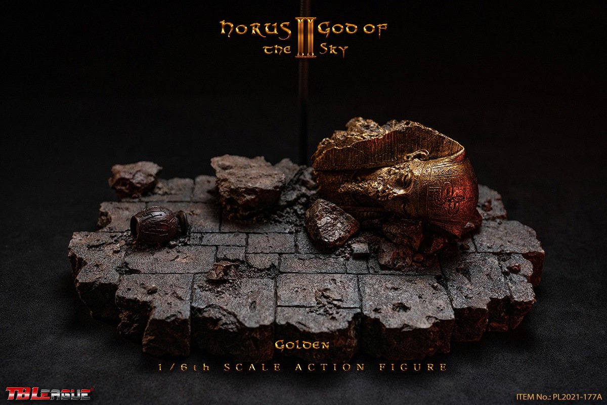 Pedido Figura Horus II God of the Sky (Golden Version) marca TBLeague PL2021-177A escala 1/6