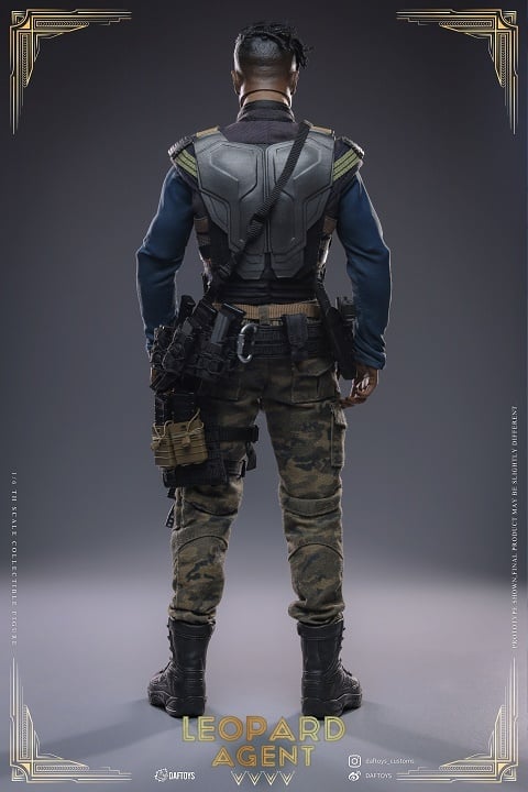 Pedido Figura Leopard Agent marca Daftoys F018 escala 1/6