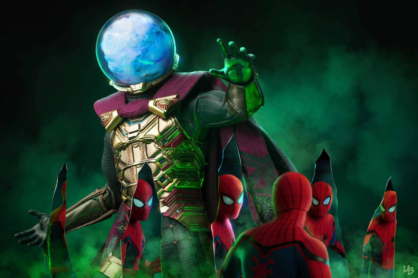 Pedido Figura Mysterio - Spider-Man: Far From Home marca Hot Toys MMS556 escala 1/6