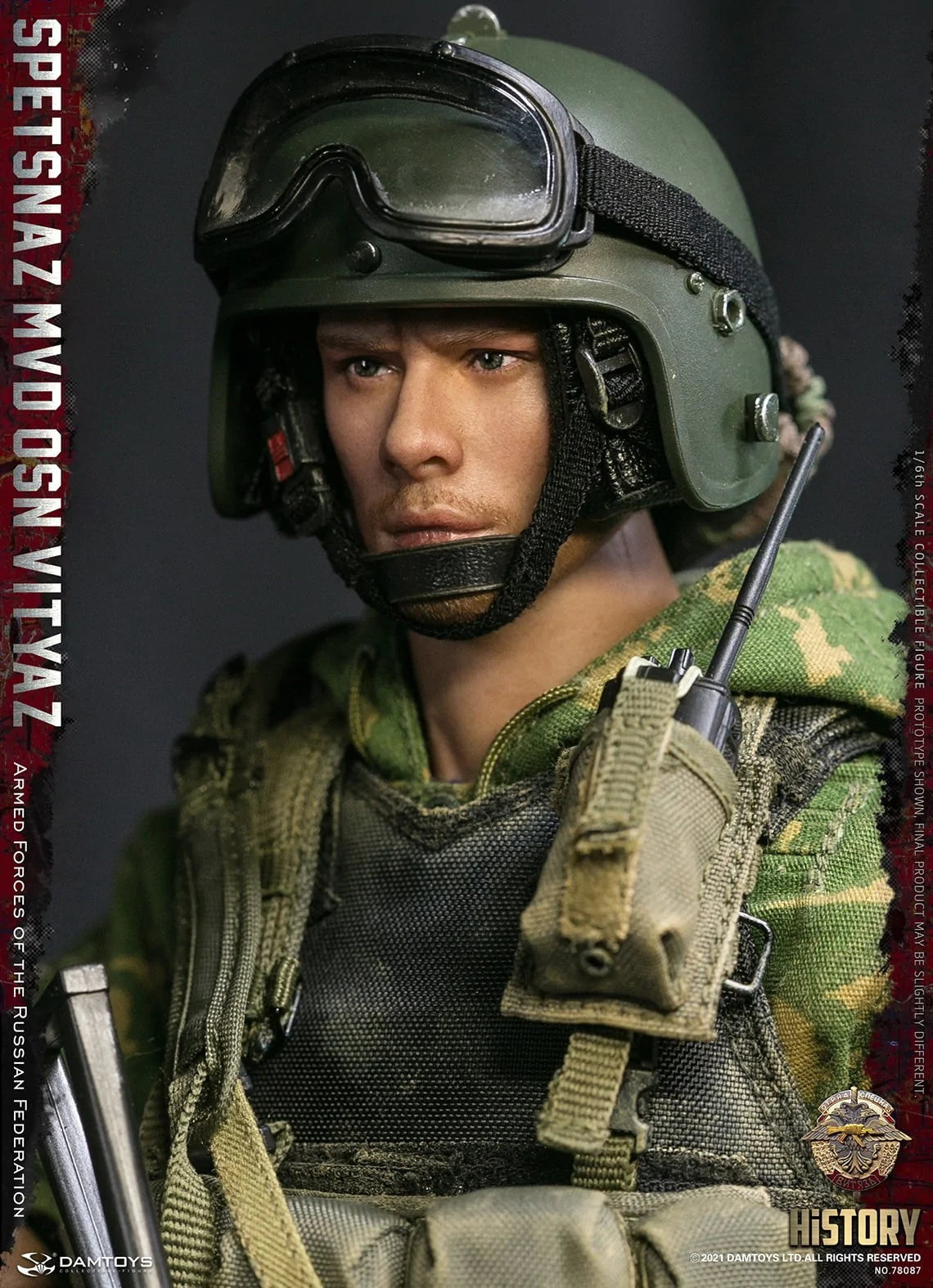 Pedido Figura SPETSNAZ MVD VV OSN Vityaz marca Damtoys 78087 escala 1/6