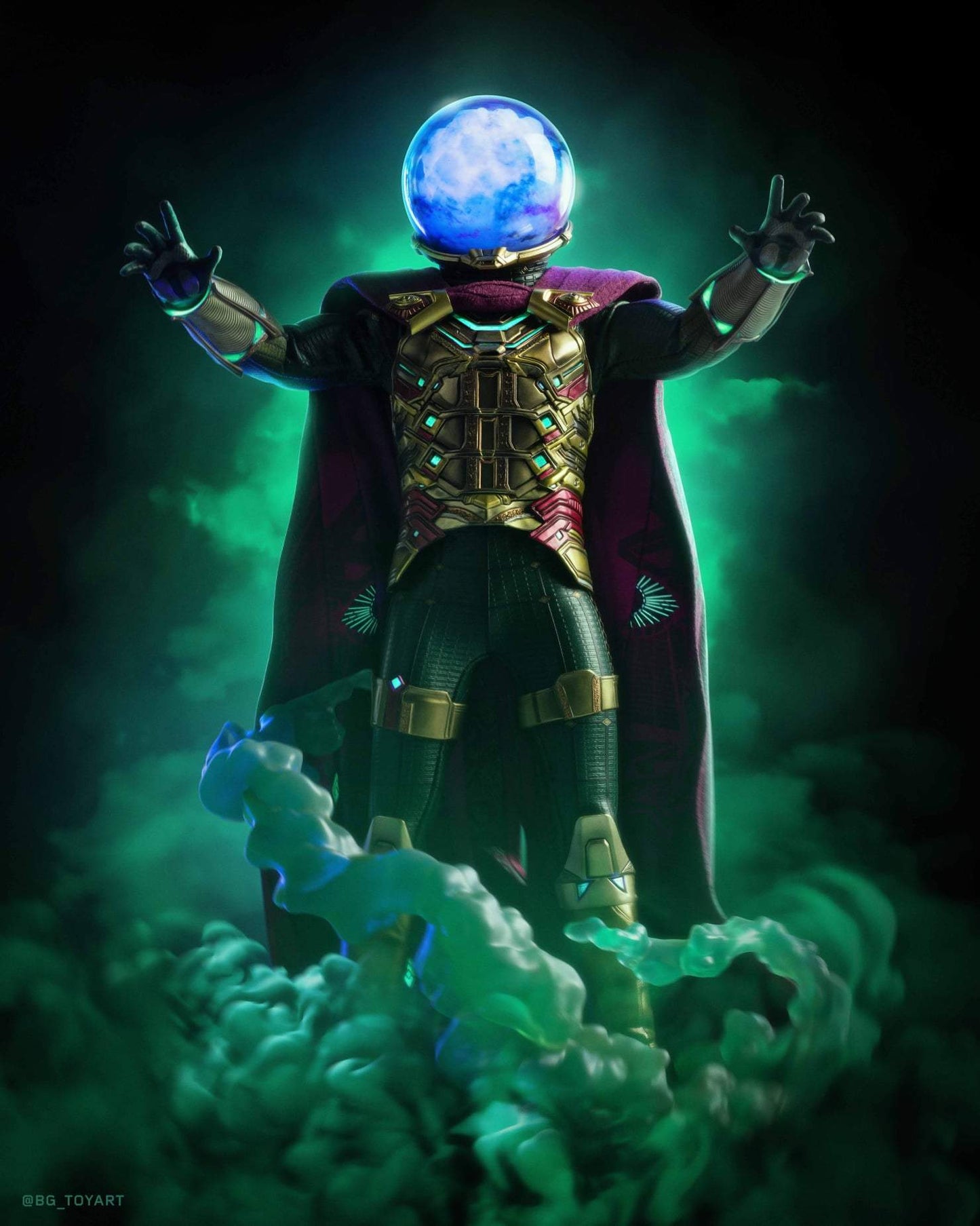 Pedido Figura Mysterio - Spider-Man: Far From Home marca Hot Toys MMS556 escala 1/6