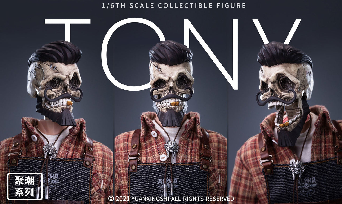 Pedido Figura Barber Shop Tony marca Yuanxingshi JC-001 escala 1/6