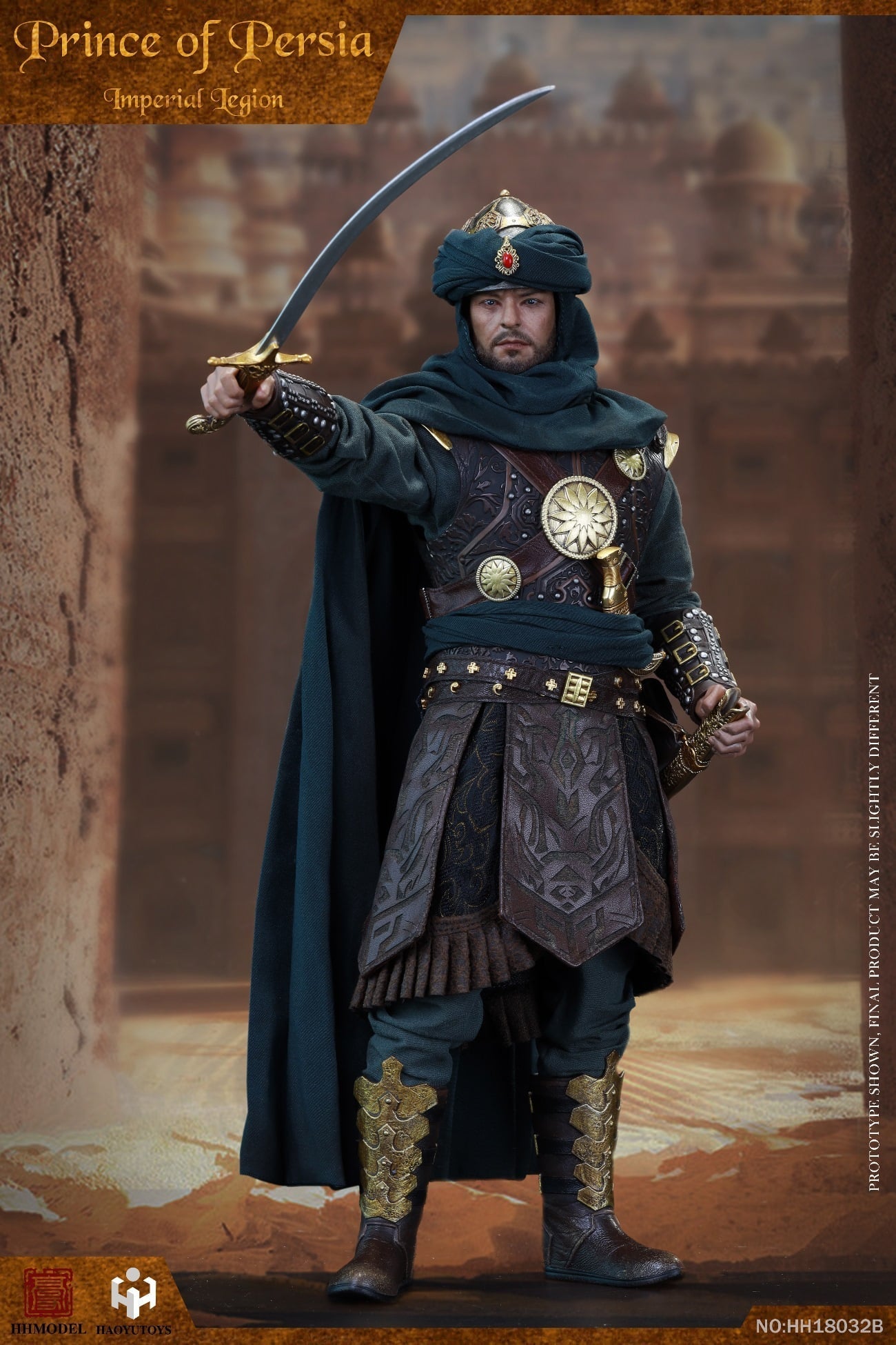 Pedido Figura Prince of Persia (2 versiones) marca HaoYuToys HH18032A-B escala 1/6