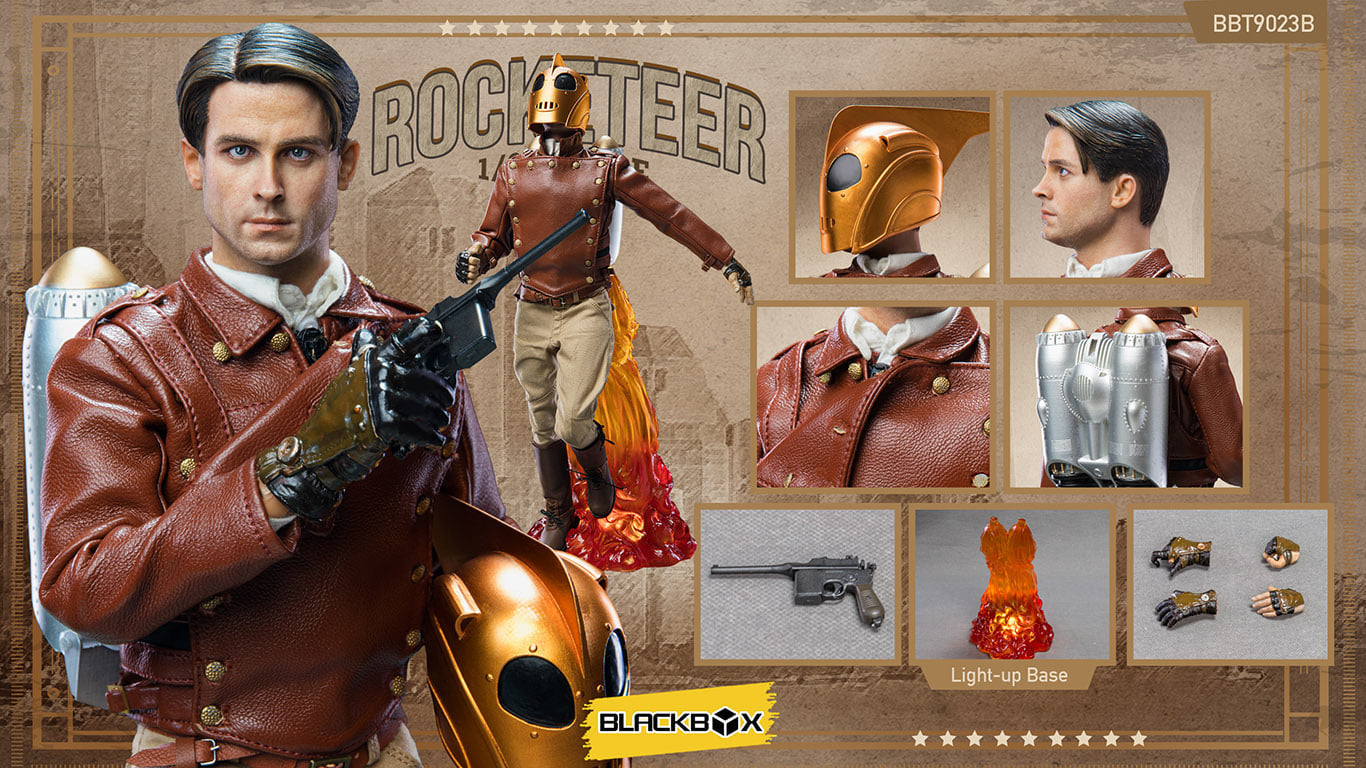 Pedido Figura Rocket Man - Guess Me Series (Deluxe version) marca Blackbox BBT9023B escala 1/6