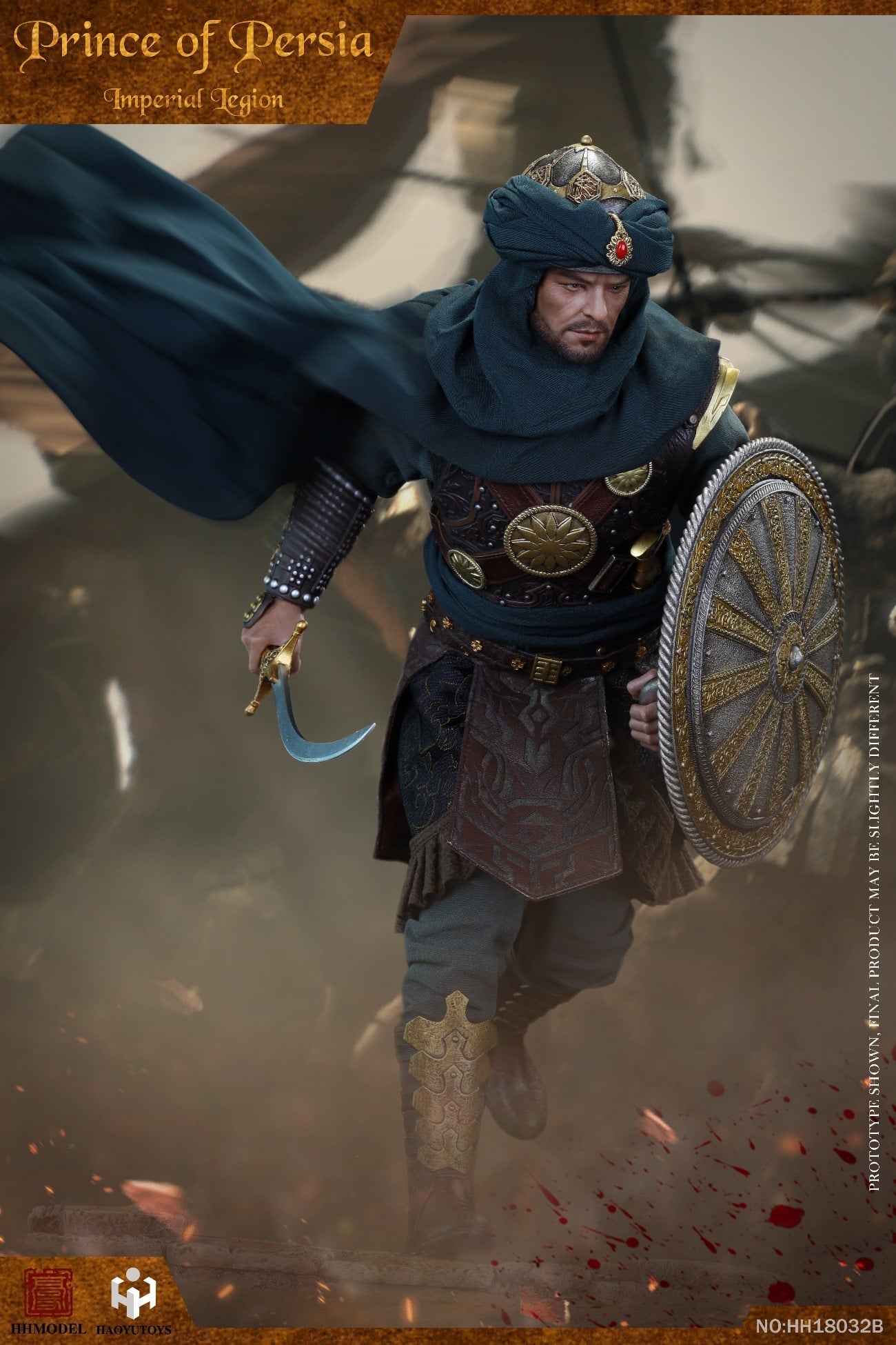 Pedido Figura Prince of Persia (2 versiones) marca HaoYuToys HH18032A-B escala 1/6