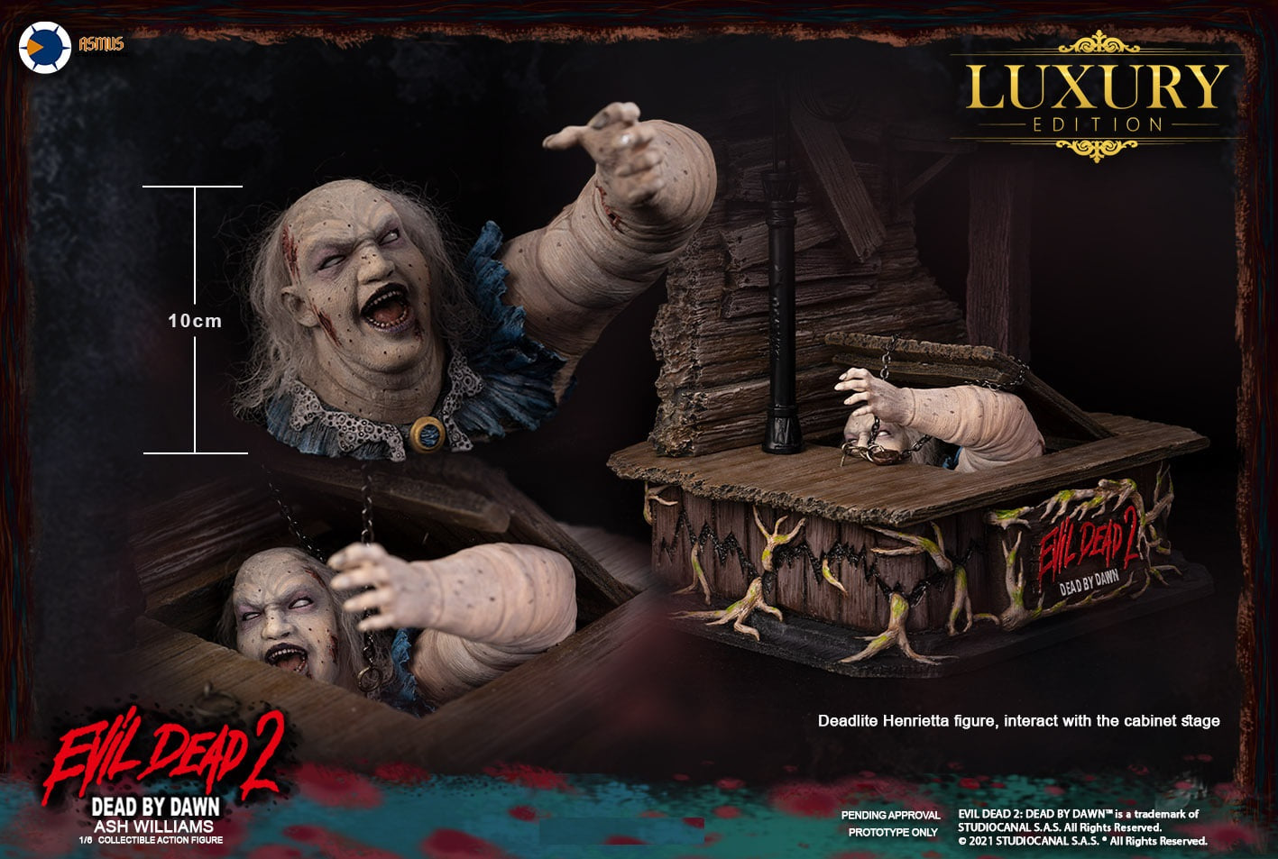 Pedido Figura Ash Williams Deluxe ver. (limitada 666 pzs) - Evil Dead II marca Asmus Toys EDA001LUX escala 1/6