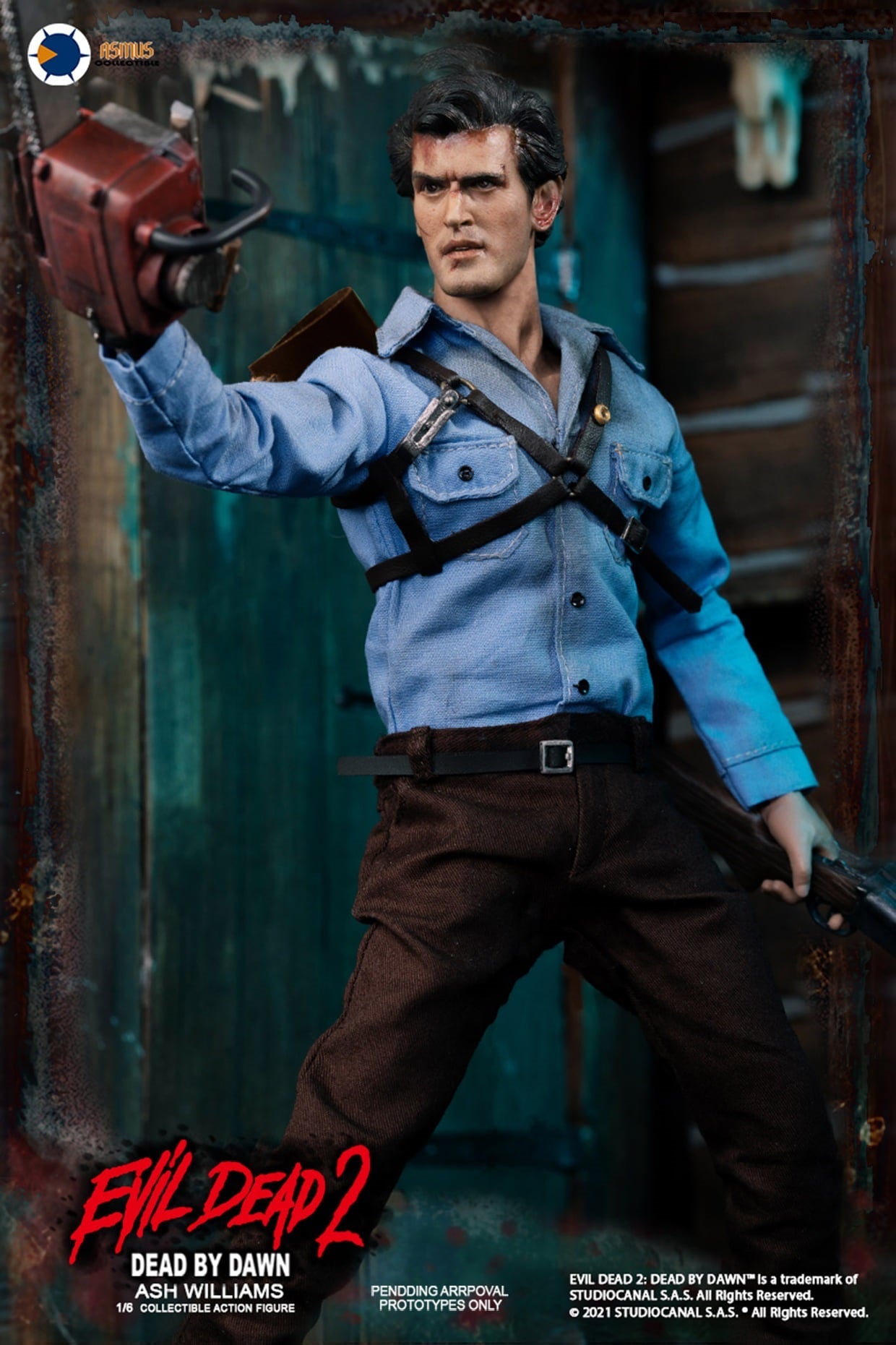Pedido Figura Ash Williams - Evil Dead II marca Asmus Toys EDA001 escala 1/6
